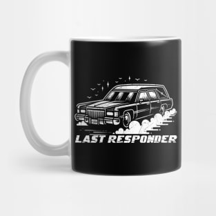 Last Responder // Hearse Retro Design Mug